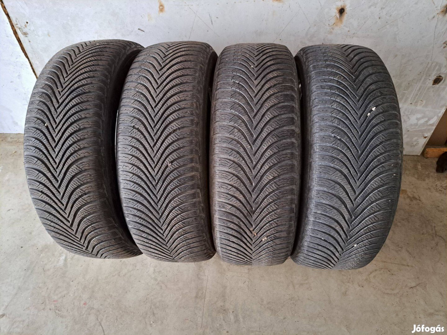 4db 215/60 R17 Michelin Alpin 5 téli gumi eladó!!! ára! 15000Ft/db