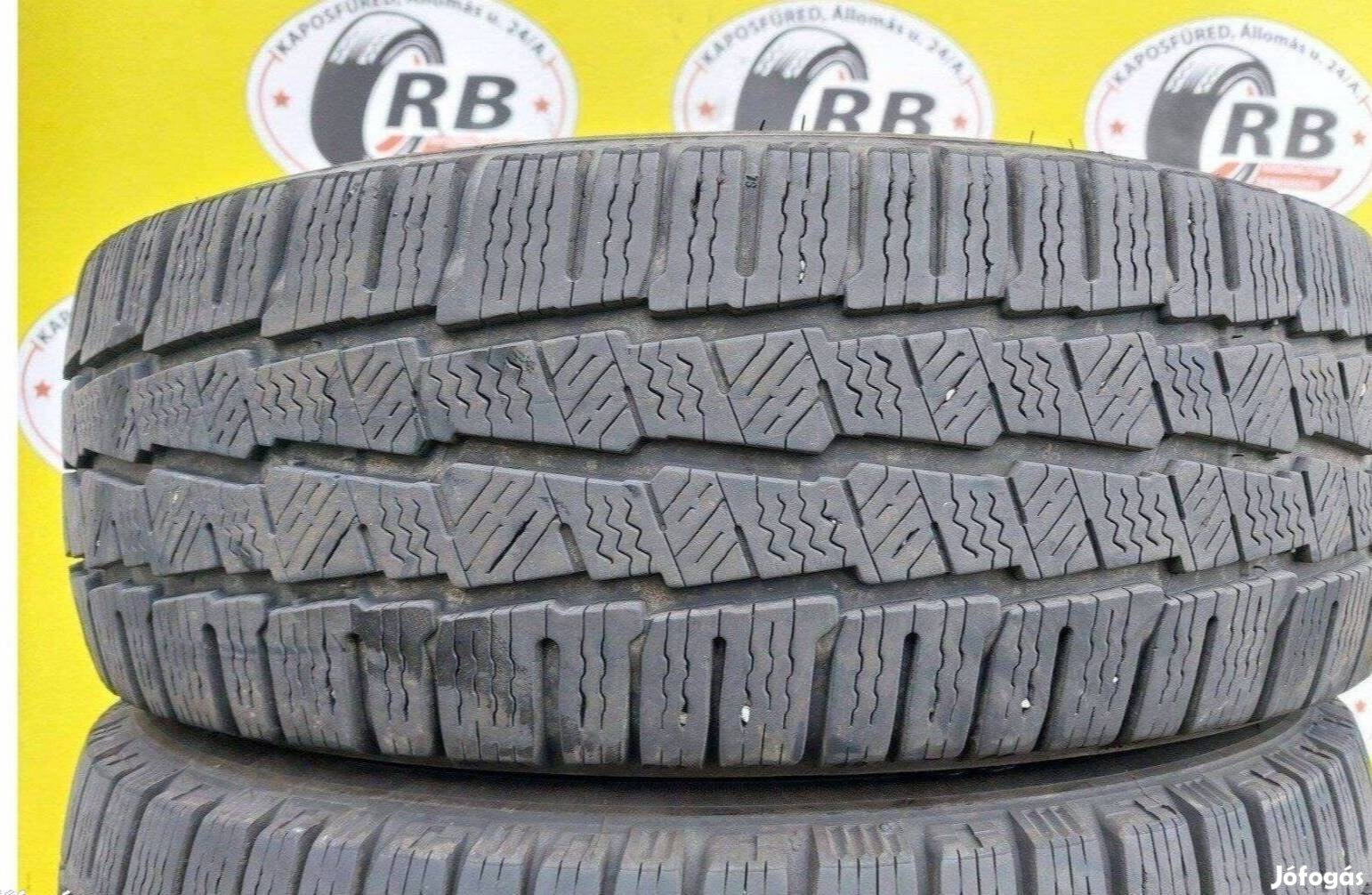 4db 215/60 r17C Michelin téli 2019 6,3mm 15000Ft/db