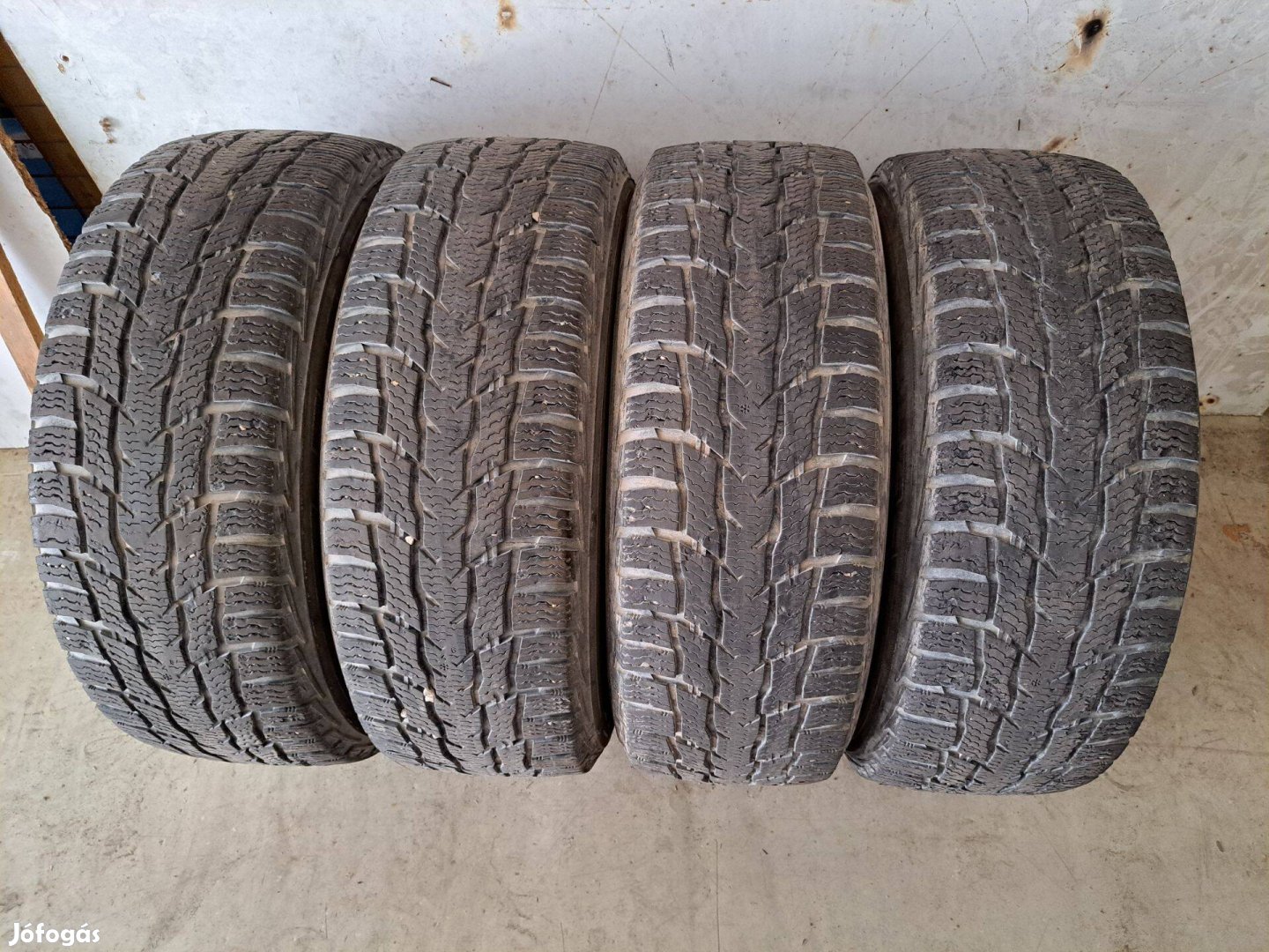 4db 215/65 R15C Nokian WRC 3 Téli Teherautó gumi eladó!!! (DOT2020)