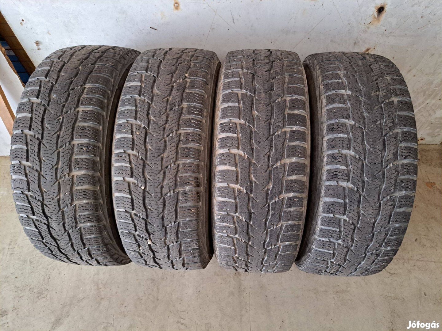 4db 215/65 R15C Nokian WRC 3 Téli Teherautó gumi eladó!!! (DOT2020)