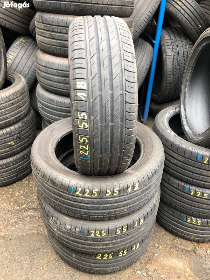 4db 225/55×18 Bridgestone nyári gumiabroncs. (3633995)