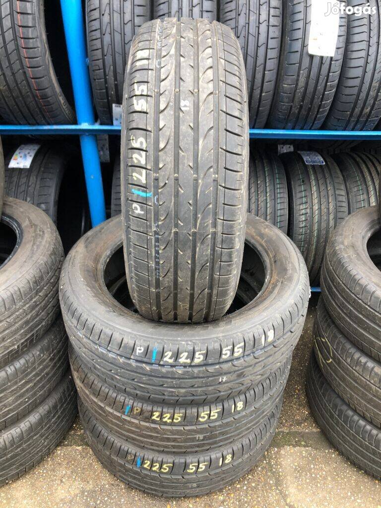4db 225/55×18 Bridgestone nyári gumiabroncs. (*3633971*)
