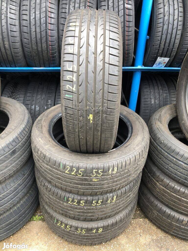 4db 225/55×18 Bridgestone nyári gumiabroncs. (*3633973*)