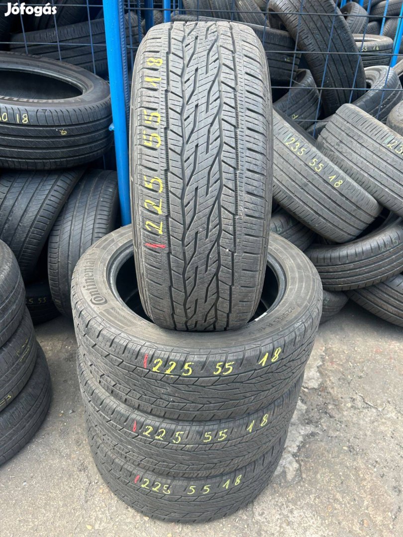 4db 225/55×18 Continental nyári gumiabroncs. (3672106)