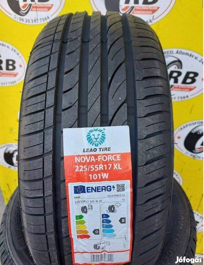 4db 225/55 r17 Új Leao nyári gumi 29500 Ft/db