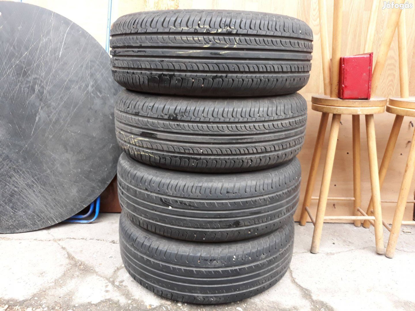 4db 225/60 R17 Hankook Optimo K415 használt nyári gumi eladó!!! akciós