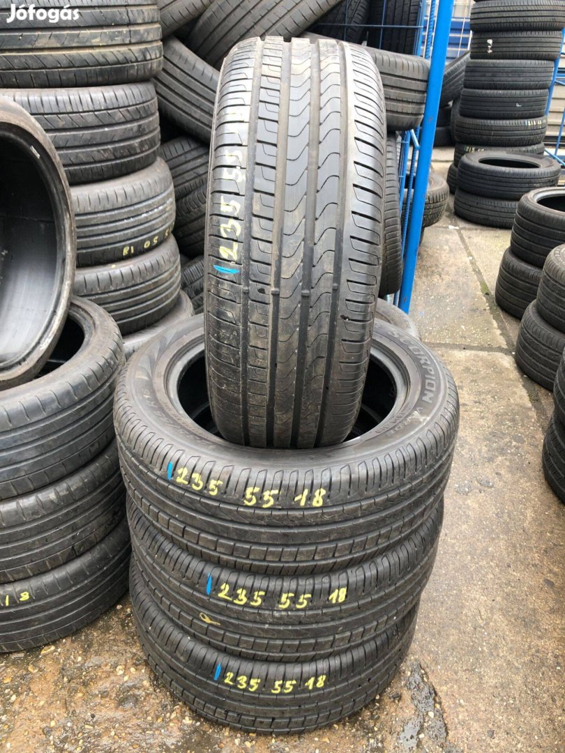 4db 235/55×18 Pirelli nyári gumiabroncs. (3633982)