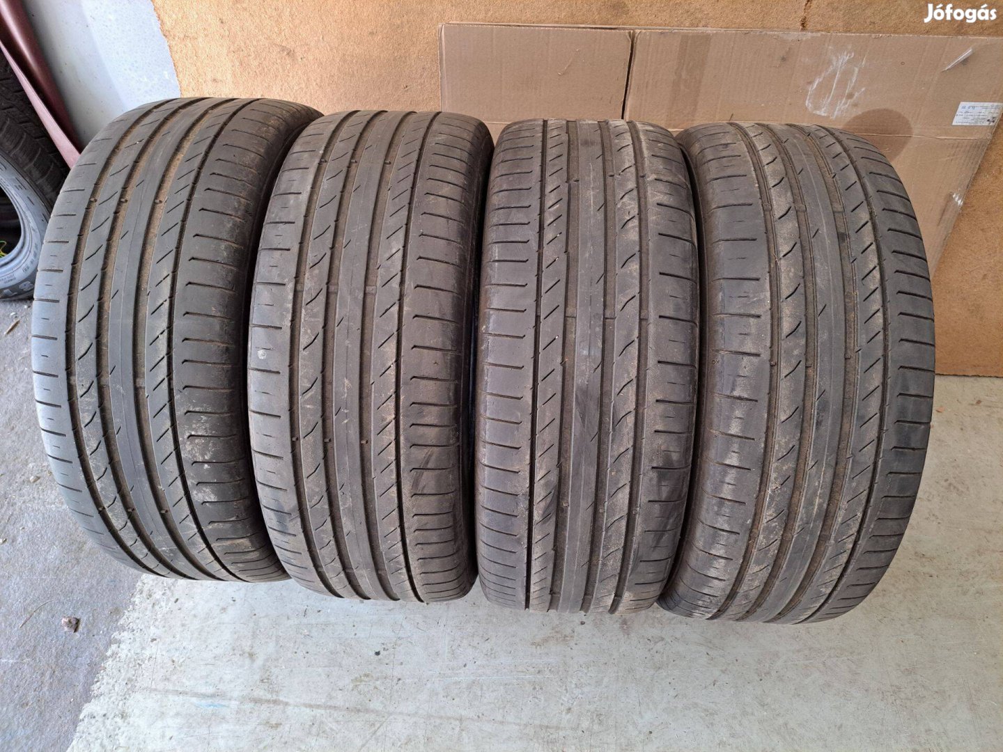 4db 235/55 R18 Continental Contisportcontact 5 Nyári gumi eladó!!