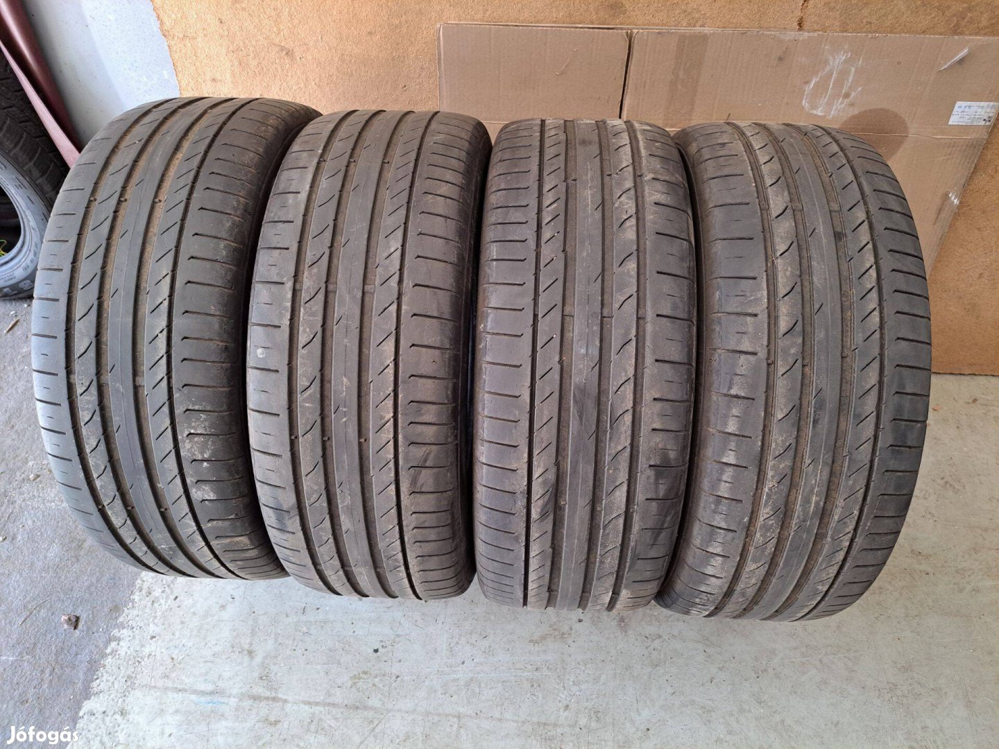 4db 235/55 R18 Continental Contisportcontact 5 Nyári gumi eladó!!!