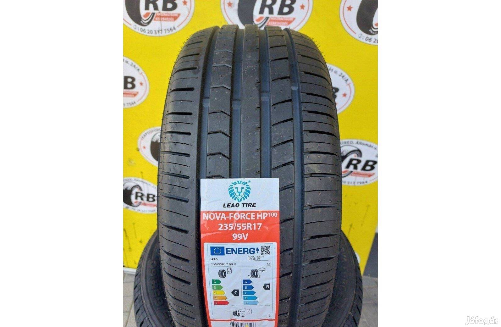 4db 235/55 r17 Új Leao nyári gumi 29800 Ft/db