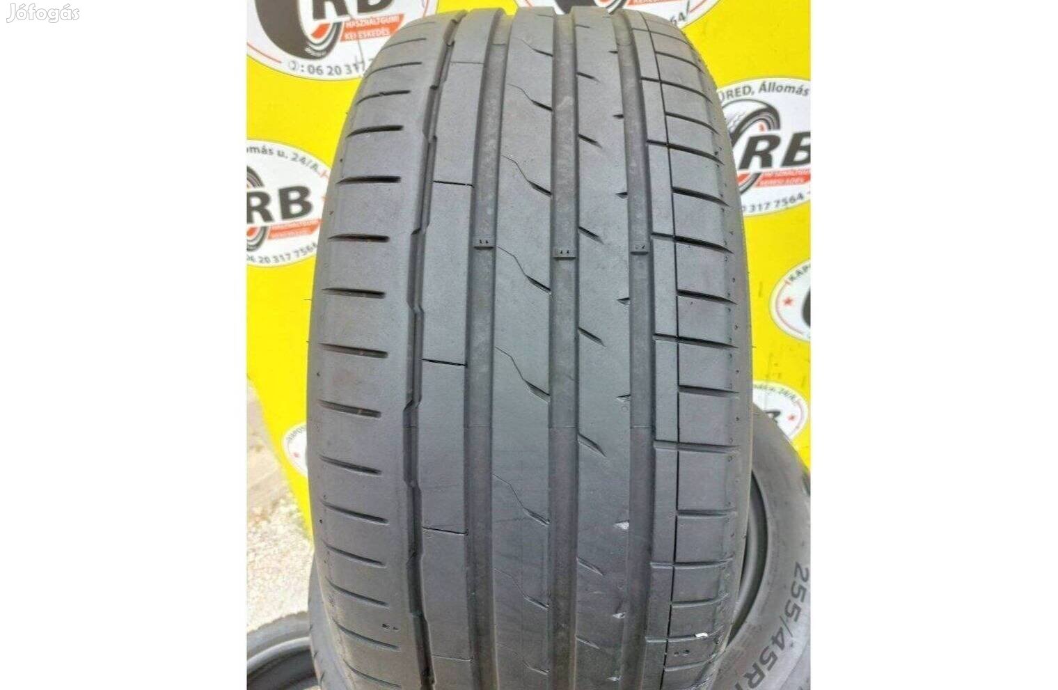 4db 255/45 r19 Hankook Ventuss1Evo3,,Évjárat:2023,,7mm 35000Ft/db