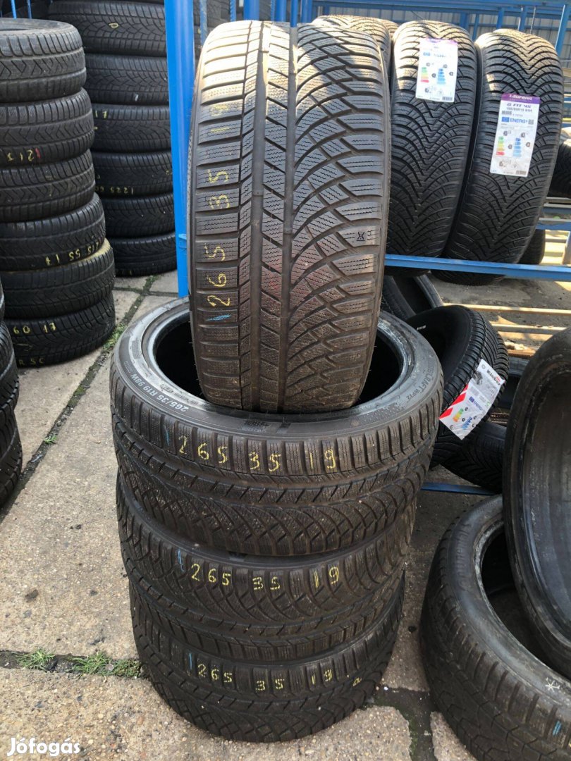 4db 265/35×19 Kumho téli gumiabroncs. (3570314)