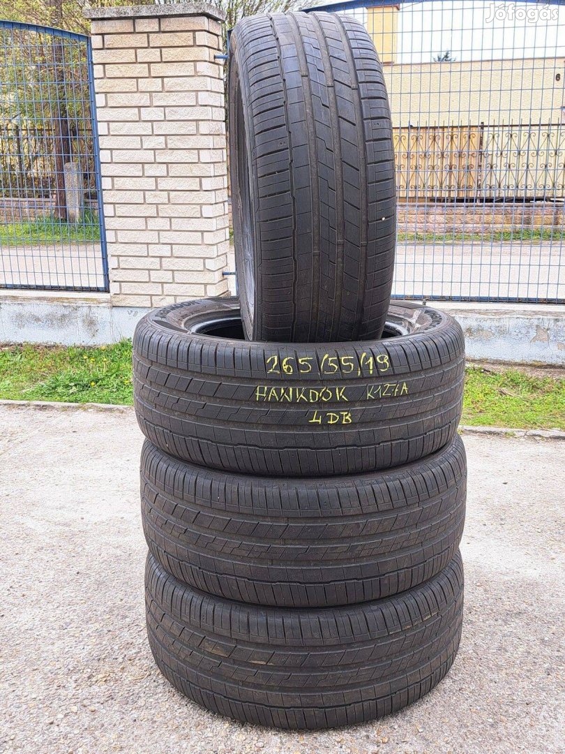 4db 265/55 R19 Hankook nyári gumi 265/55R19 2022-es gyártás!