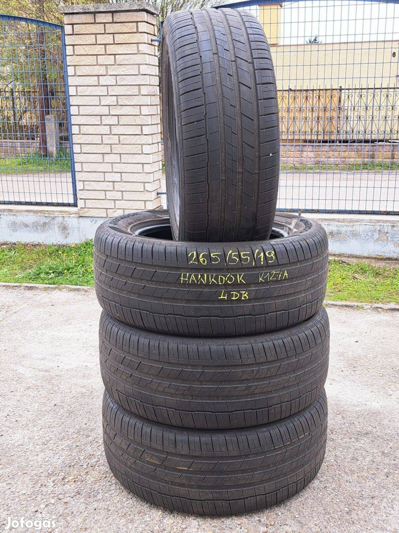 4db 265/55 R19 Hankook nyári gumi 265/55R19 2022-es gyártás!