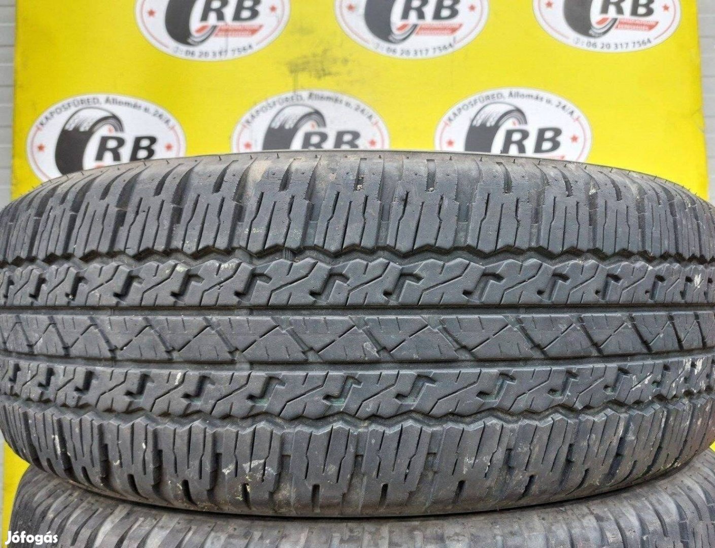 4db 265/65 r17 Bridgestone téli 2019 6,2mm 20000ft/db