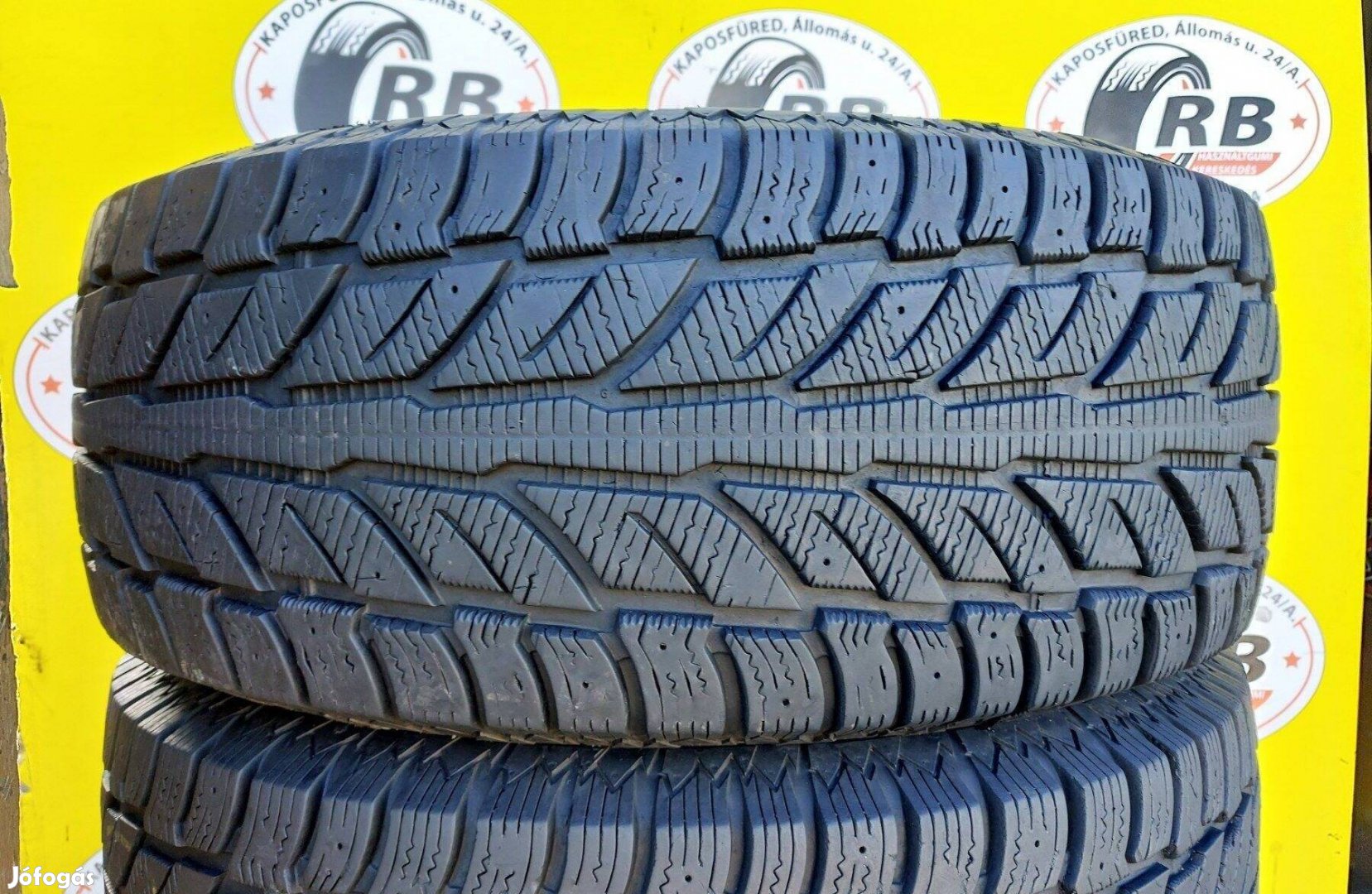 4db 265/65 r17 Cooper téli 2022 8mm 20000ft/db