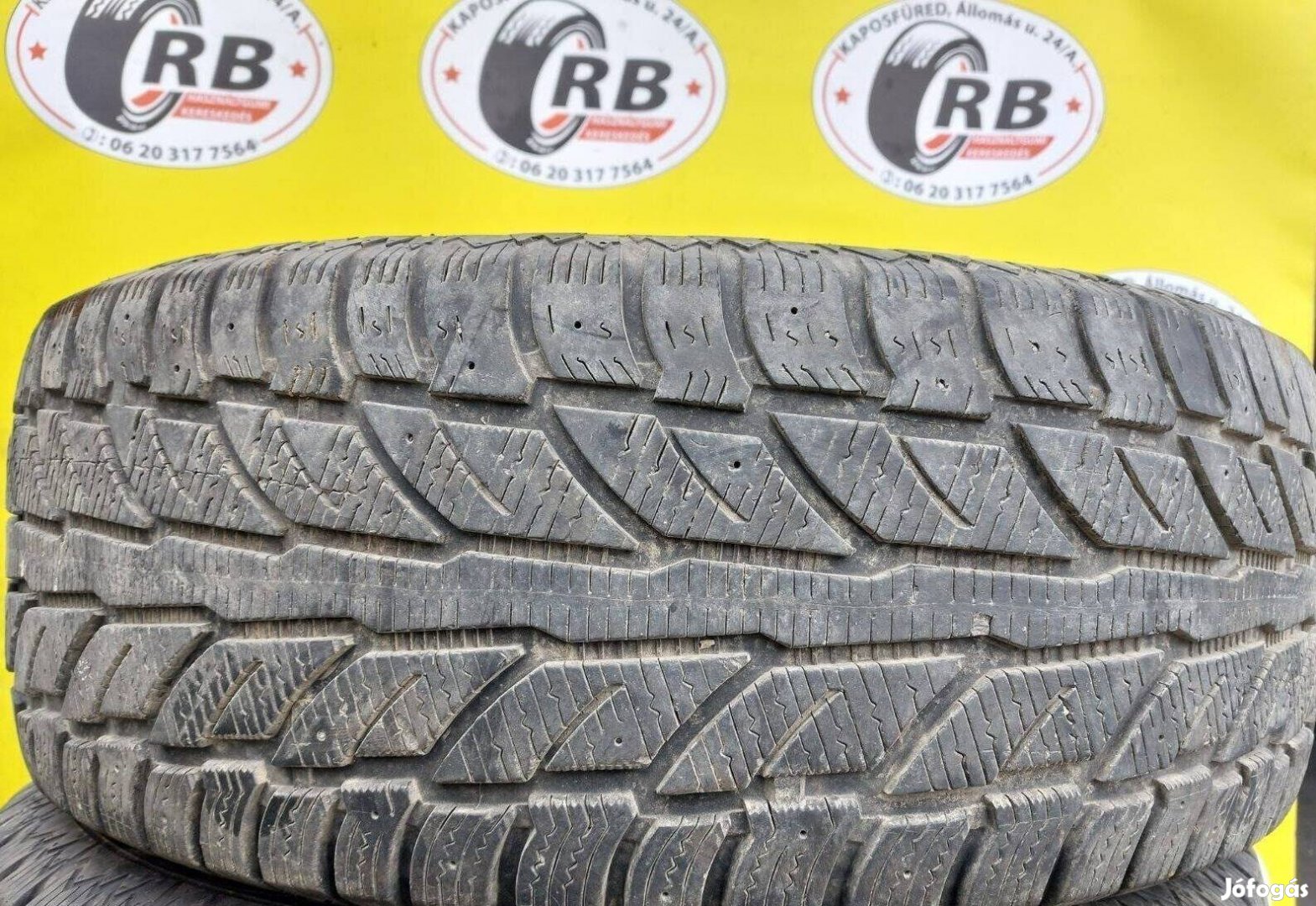 4db 265/70 r16 Cooper téli 2019 6,4mm 15000Ft/db