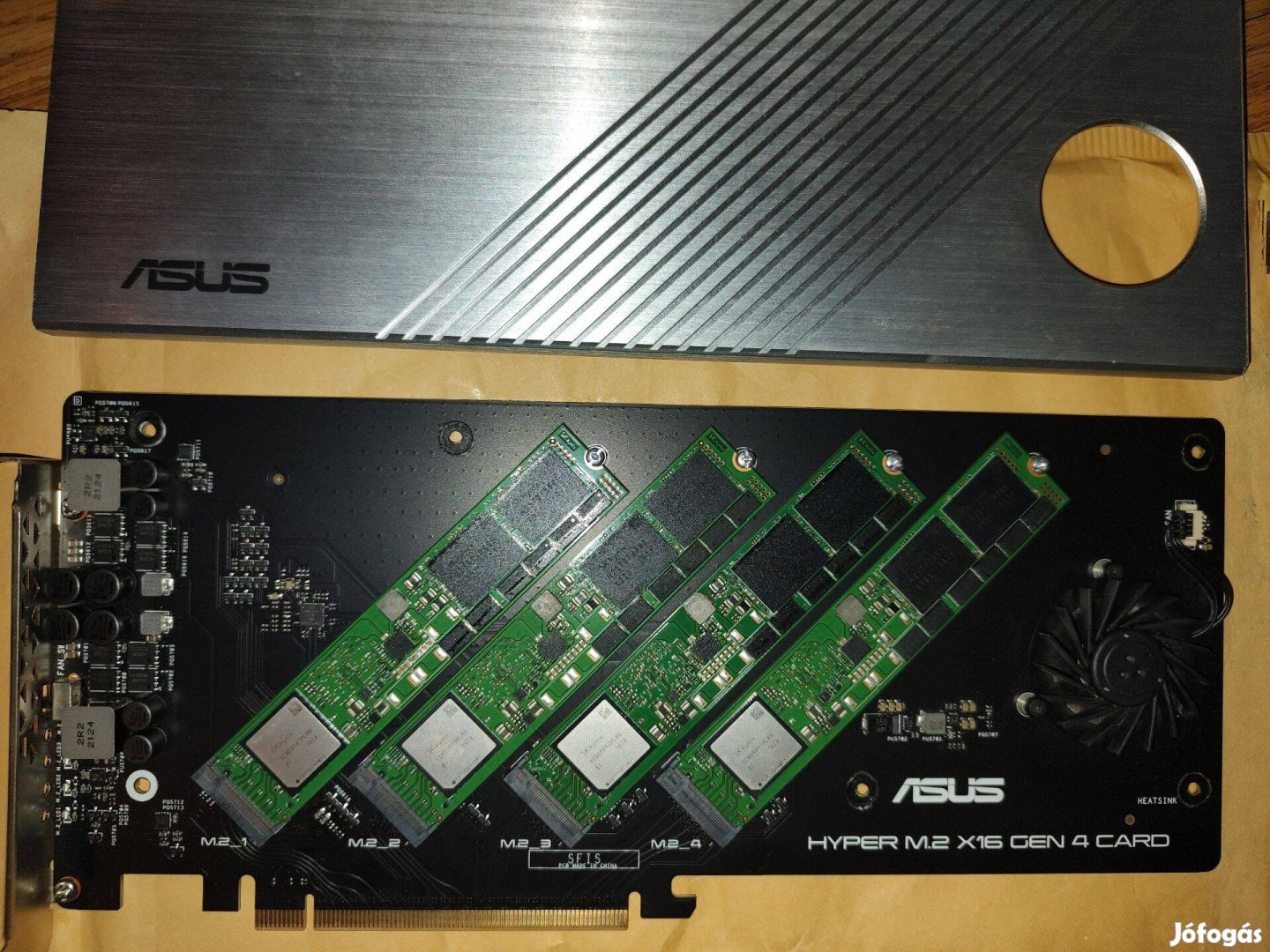 4db 2Tb SK hynix PE8110 + Asus Hyper M.2 x16 Gen 4