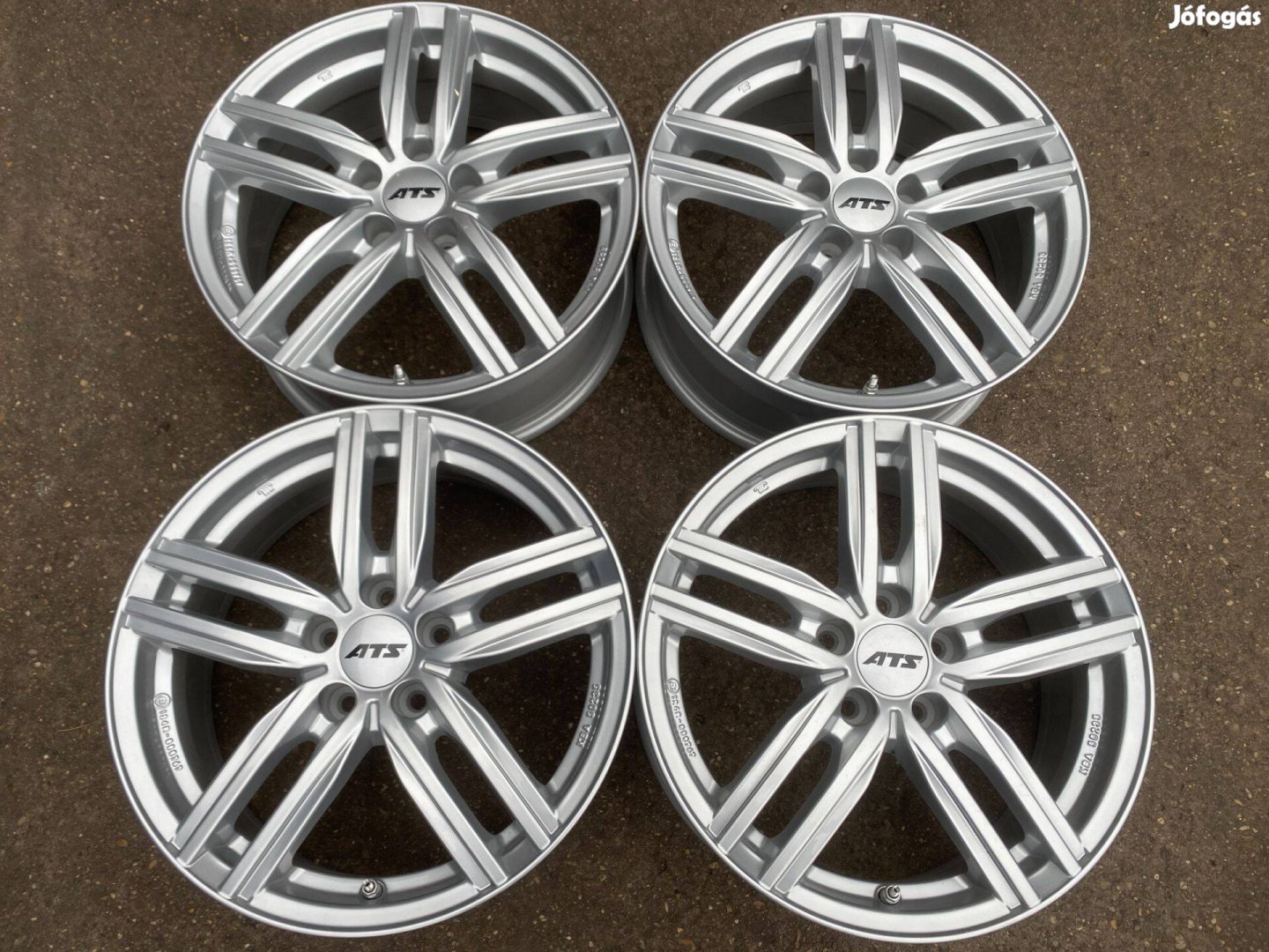4db ATS 17 Ford Volvo alufelni. (4120)