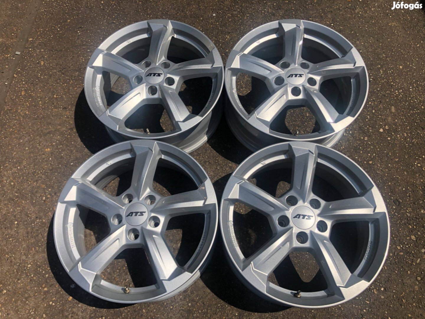 4db ATS 17" Audi - VW alufelni. (3927)
