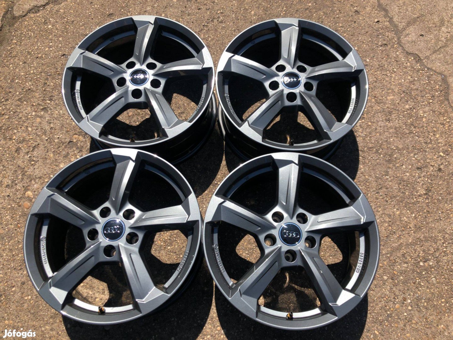 4db ATS 17" Audi alufelni. (3956)
