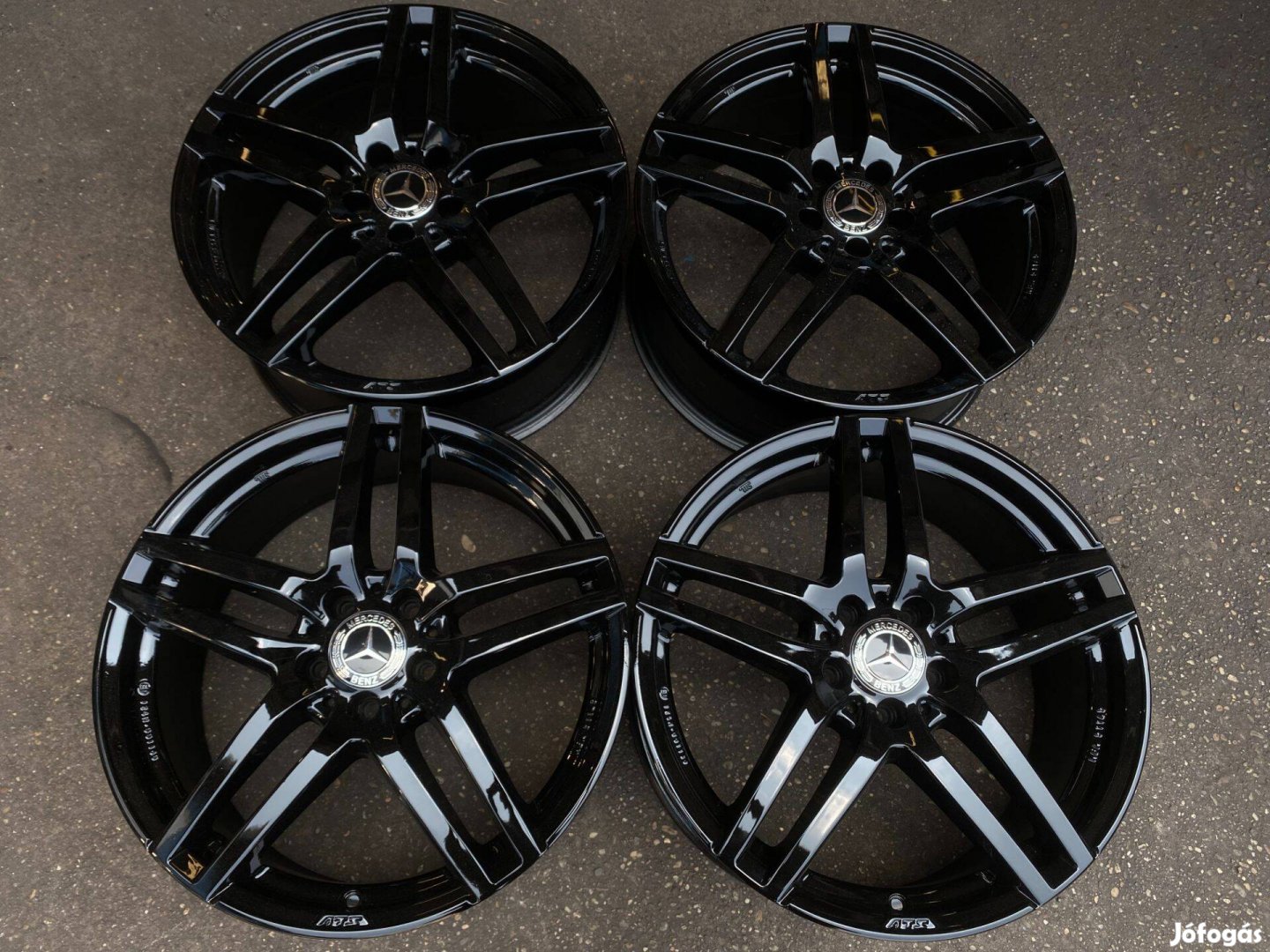 4db ATS 19" Mercedes-Benz alufelni. (3906)