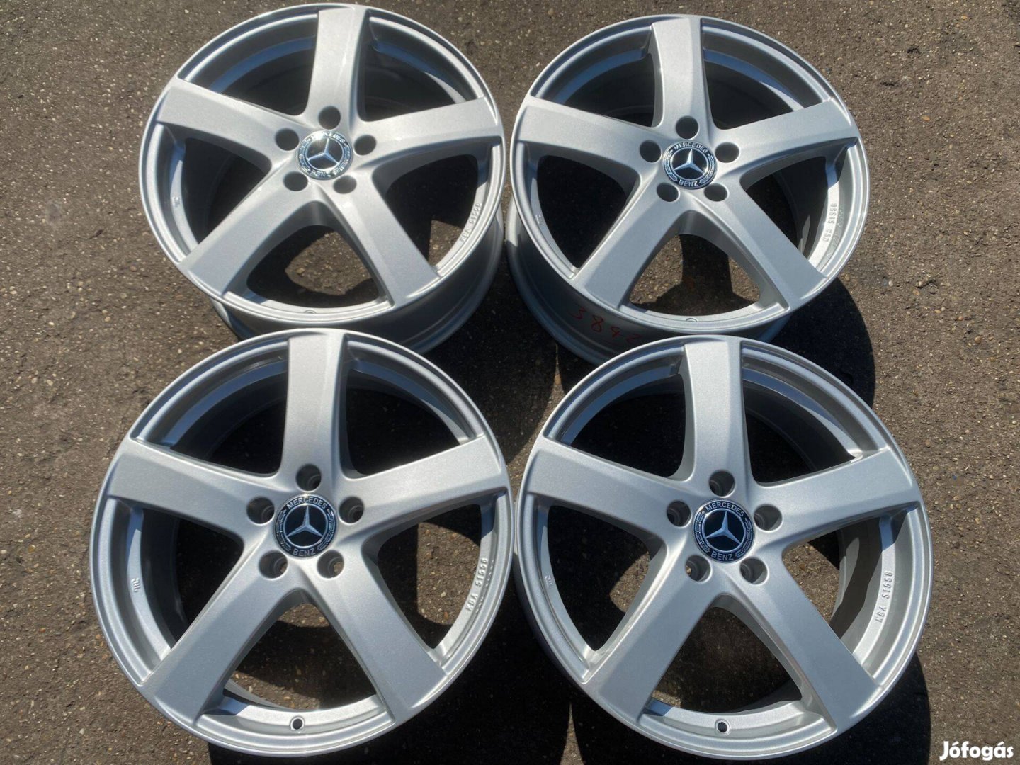 4db Alutec 18" Mercedes-Benz alufelni. (3842)