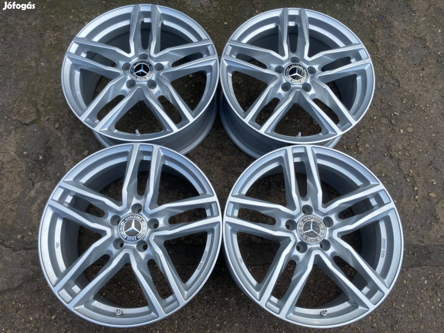 4db Alutec 18" Mercedes-Benz alufelni. (3874)