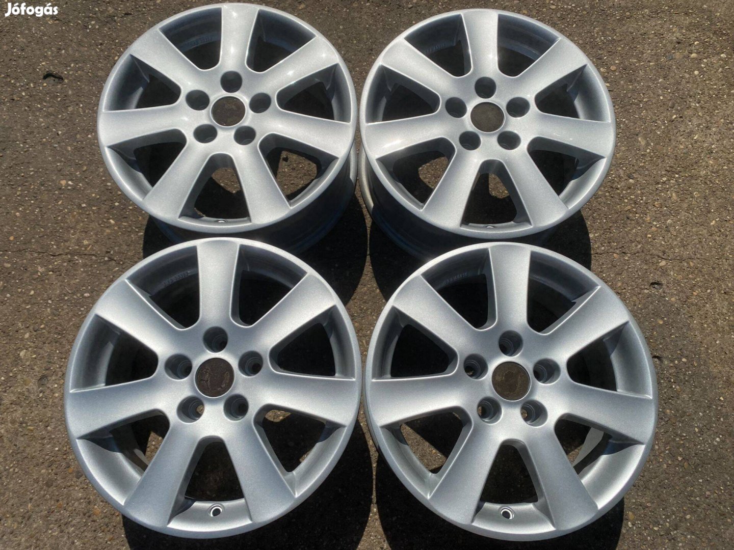 4db Borbet 16" Opel alufelni. (4020)