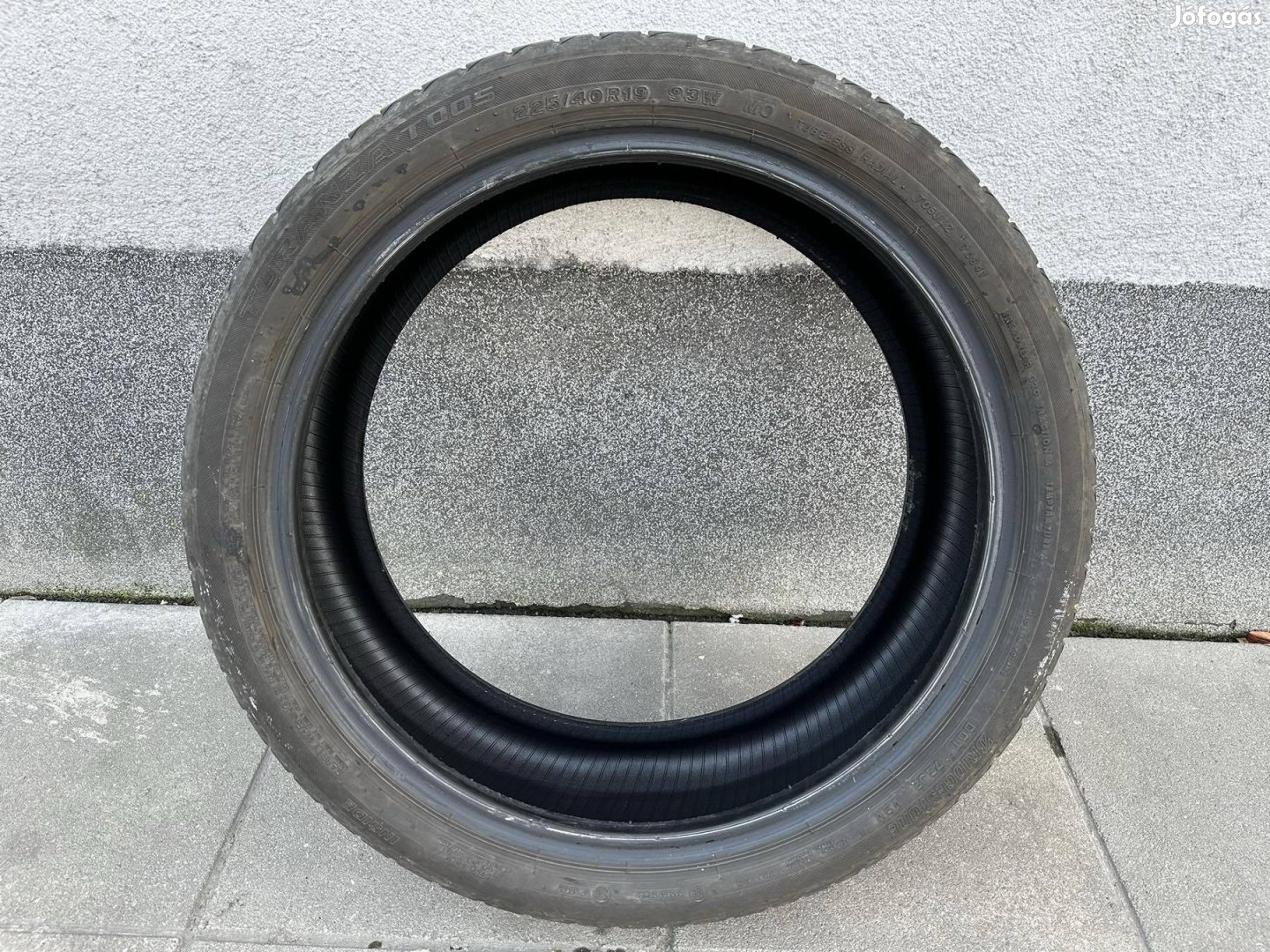 4db Bridgestone Turanza T005 MO 225/40 R19 93W XL 