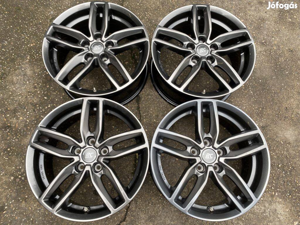 4db Brock 17" VW - Skoda - Seat alufelni. ("3512")