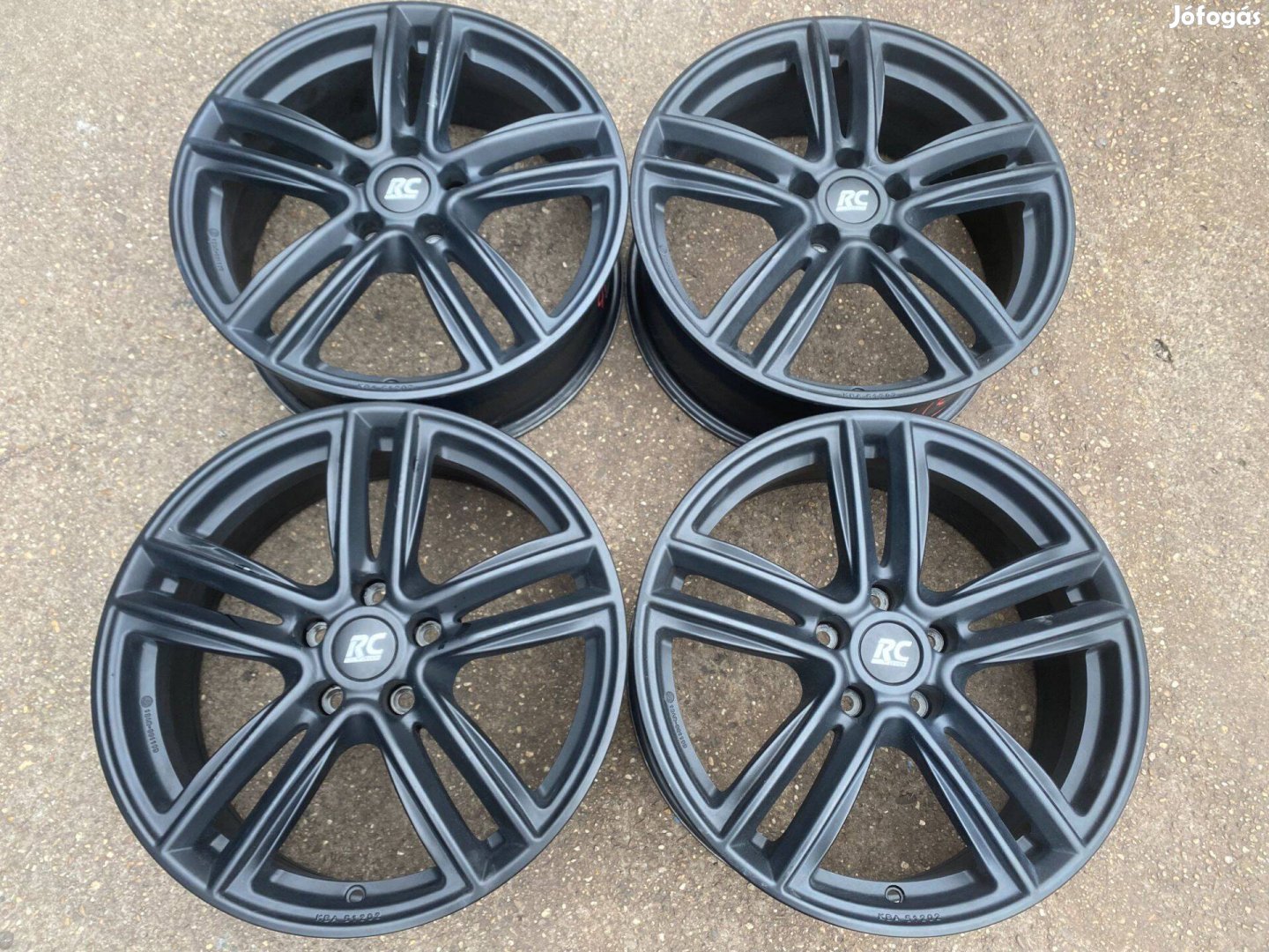 4db Brock 18 VW Skoda Seat alufelni. (4121)