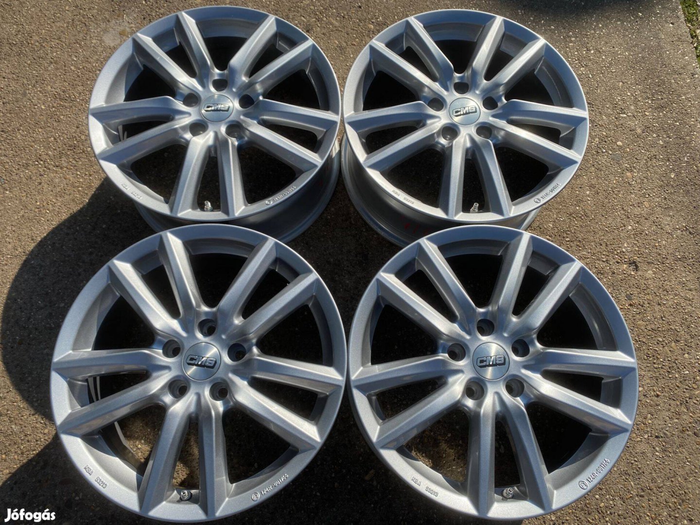 4db CMS 17 Mercedes-Benz Audi Skoda alufelni. (4162)