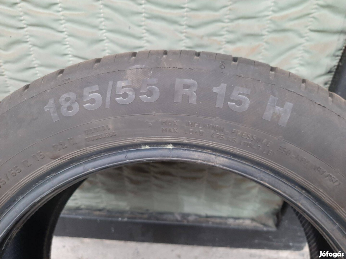 4db Continental nyári gumi 185/55 R15