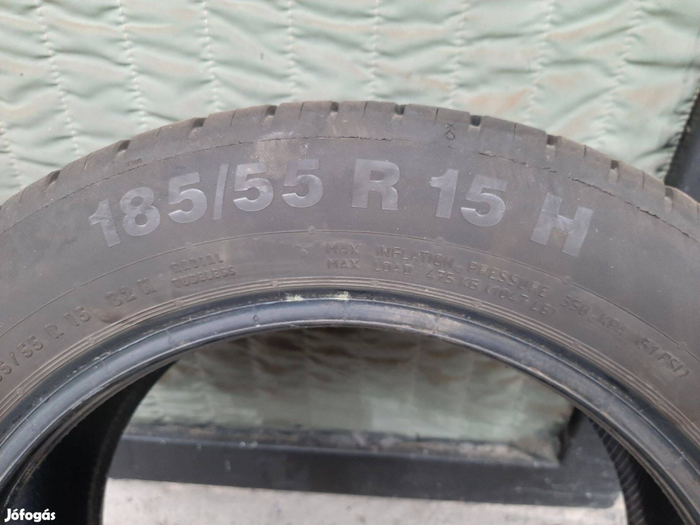 4db Continental nyári gumi 185/55 R15