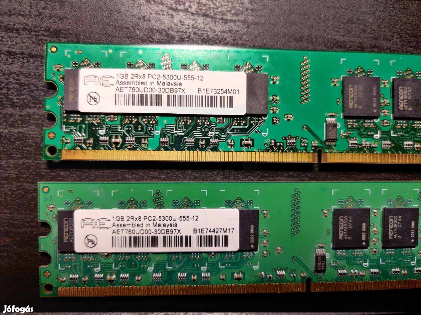 4db DDR2 1GB 667MHz Memória