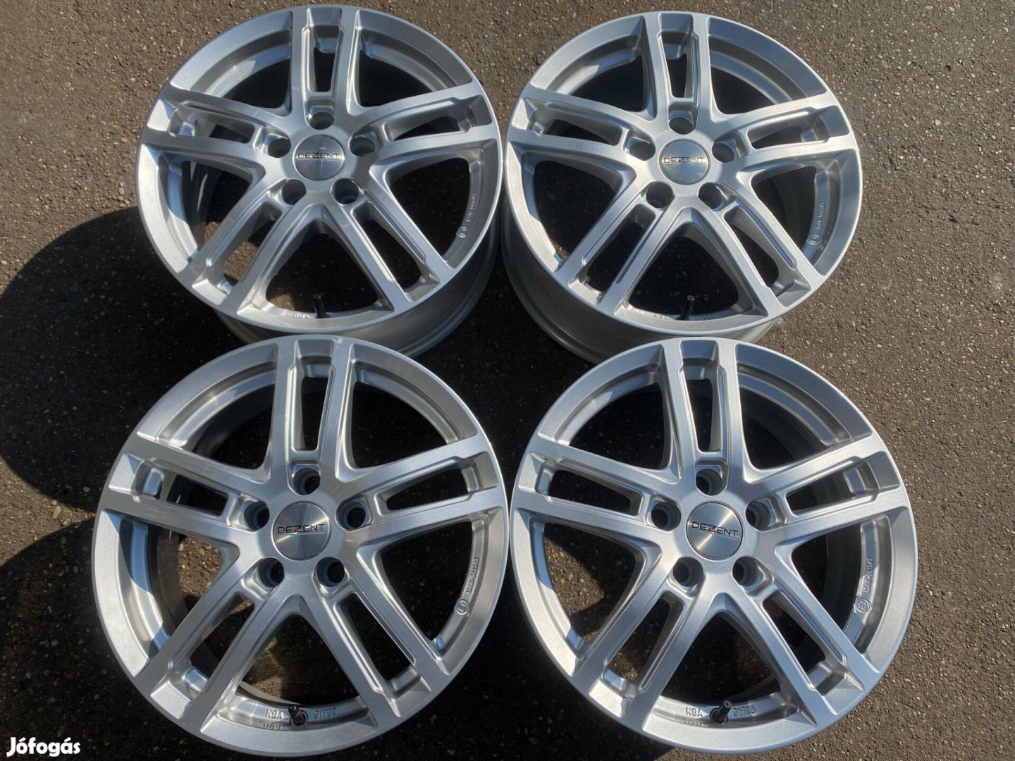 4db Dezent 16" Opel alufelni. (3756)