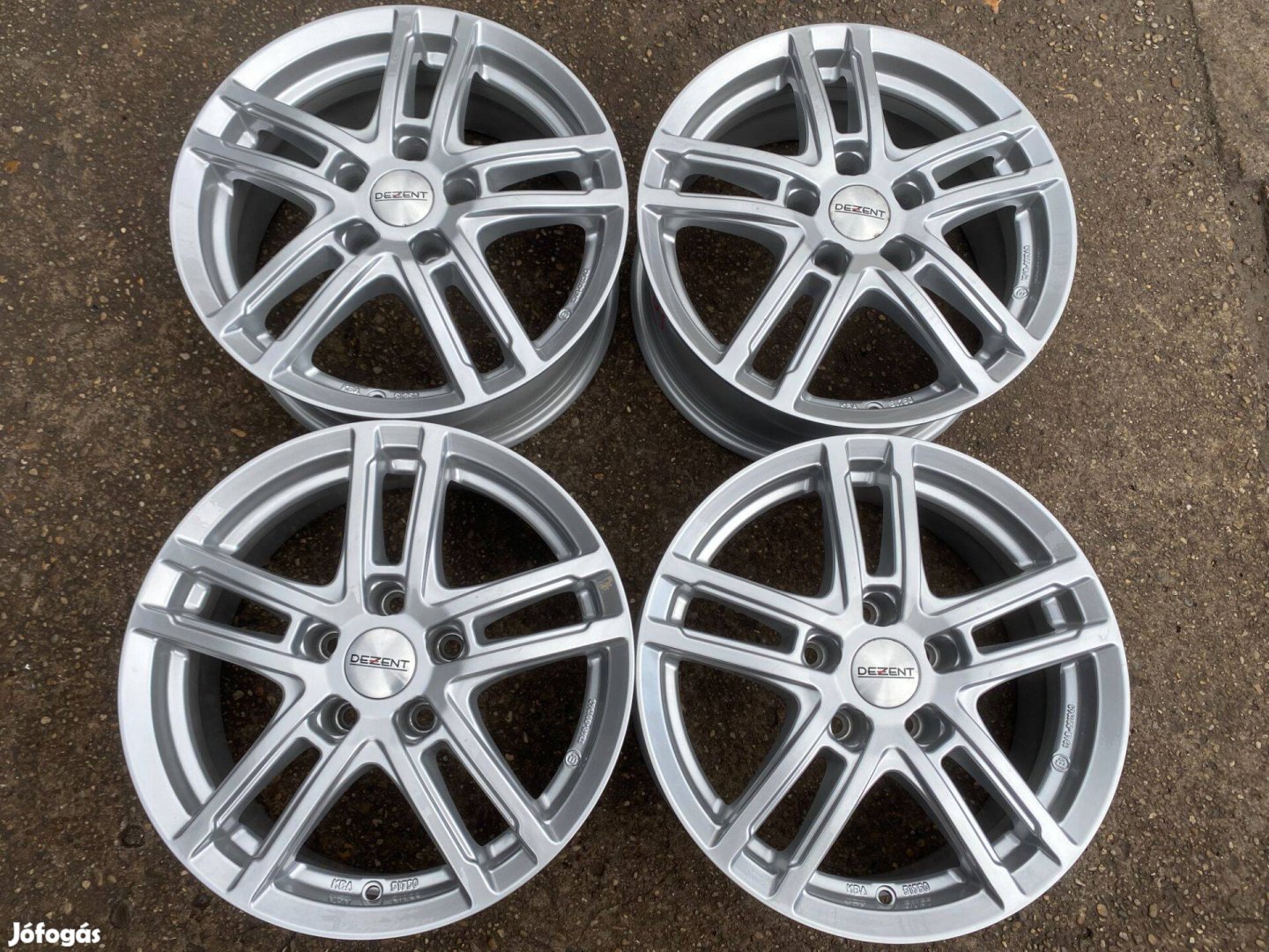 4db Dezent 16" VW Sharan - Tiguan alufelni. (4003)