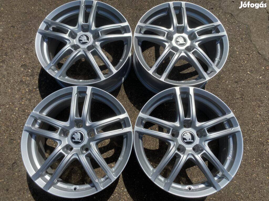 4db Dezent 17" Skoda alufelni. (*3853*)