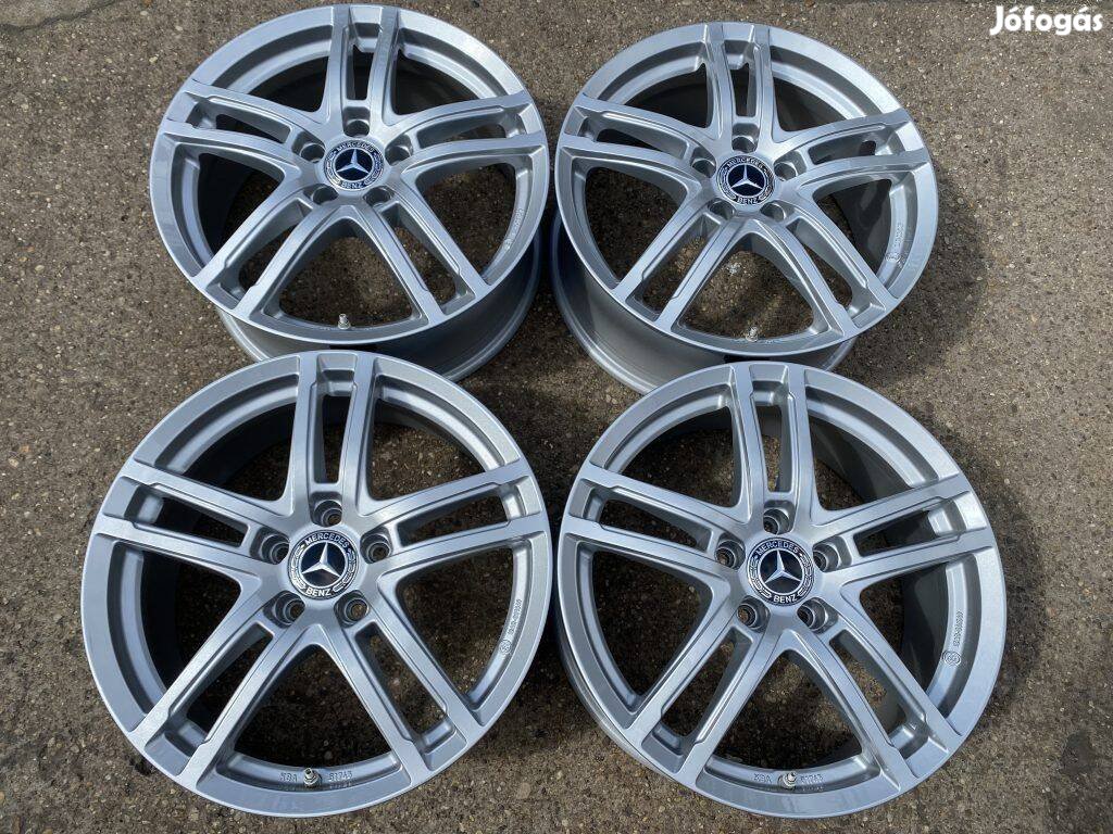 4db Dezent 18" Mercedes-Benz C - A - B - CLA alufelni. (*3434*)