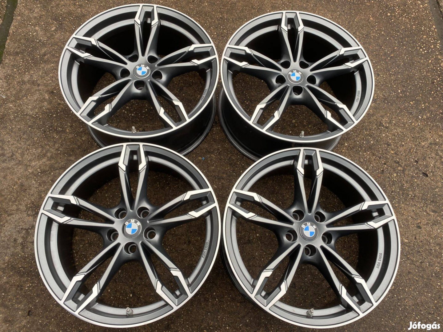 4db GMP 19" BMW 5 G30 alufelni. (3487)