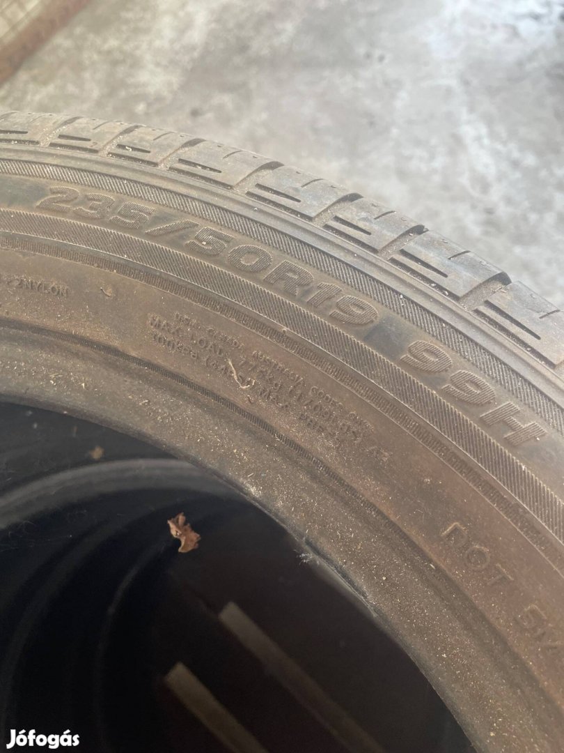 4db Hankook optimo nyári gumi 235/50R19 jó állapotban eladó