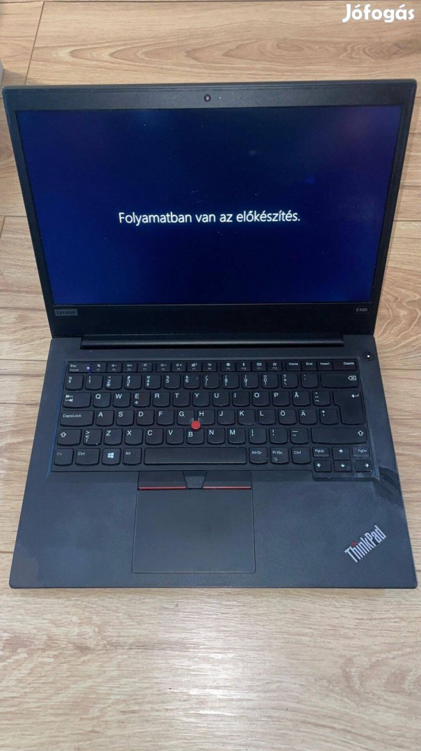 4db Lenovo Thinkpad E495 - AMD Ryzen 5 3500U - egyben