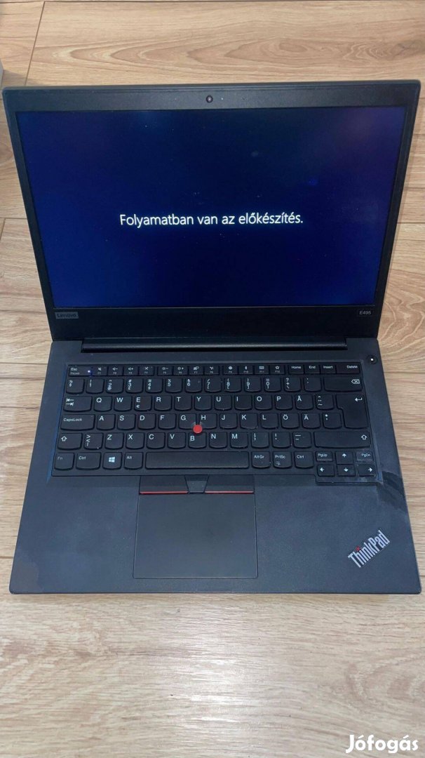 4db Lenovo Thinkpad E495 - AMD Ryzen 5 3500U - egyben leárazva