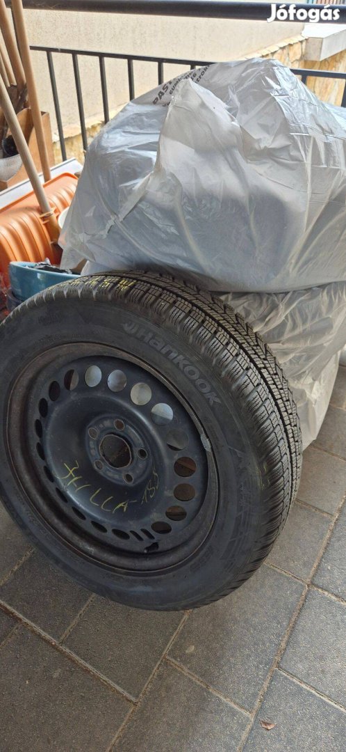 4db Opel acélfelni(5*120) Hankook Icept Evo2 téligumival