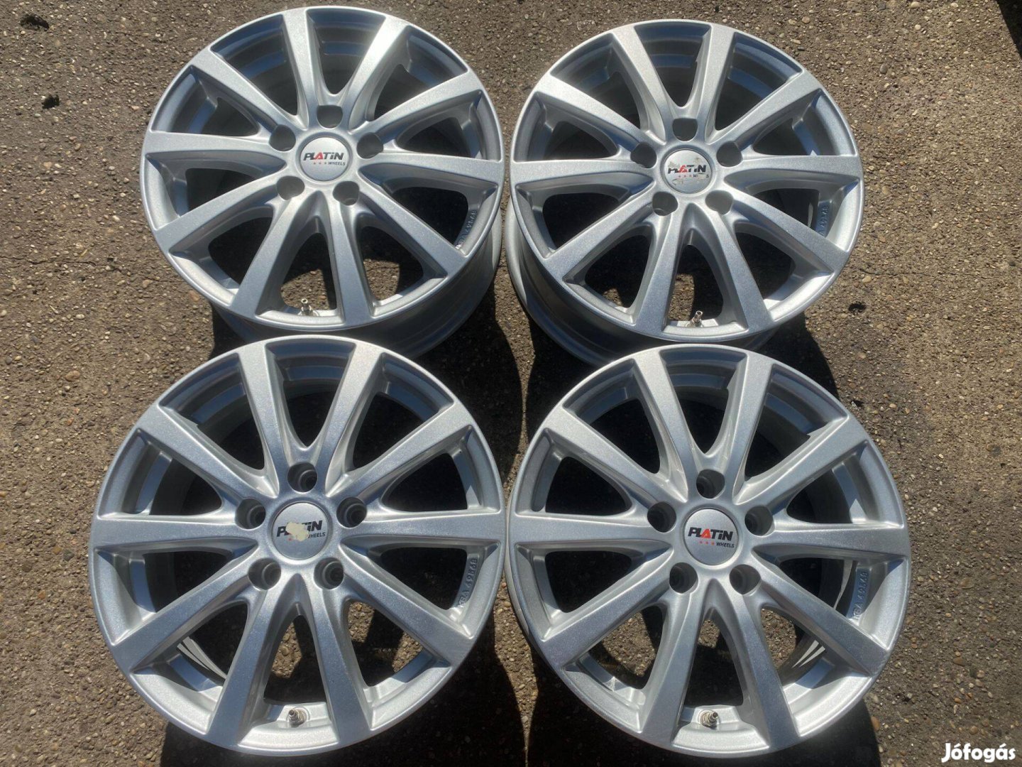 4db Platin 16 VW Skoda Seat alufelni. (4086)
