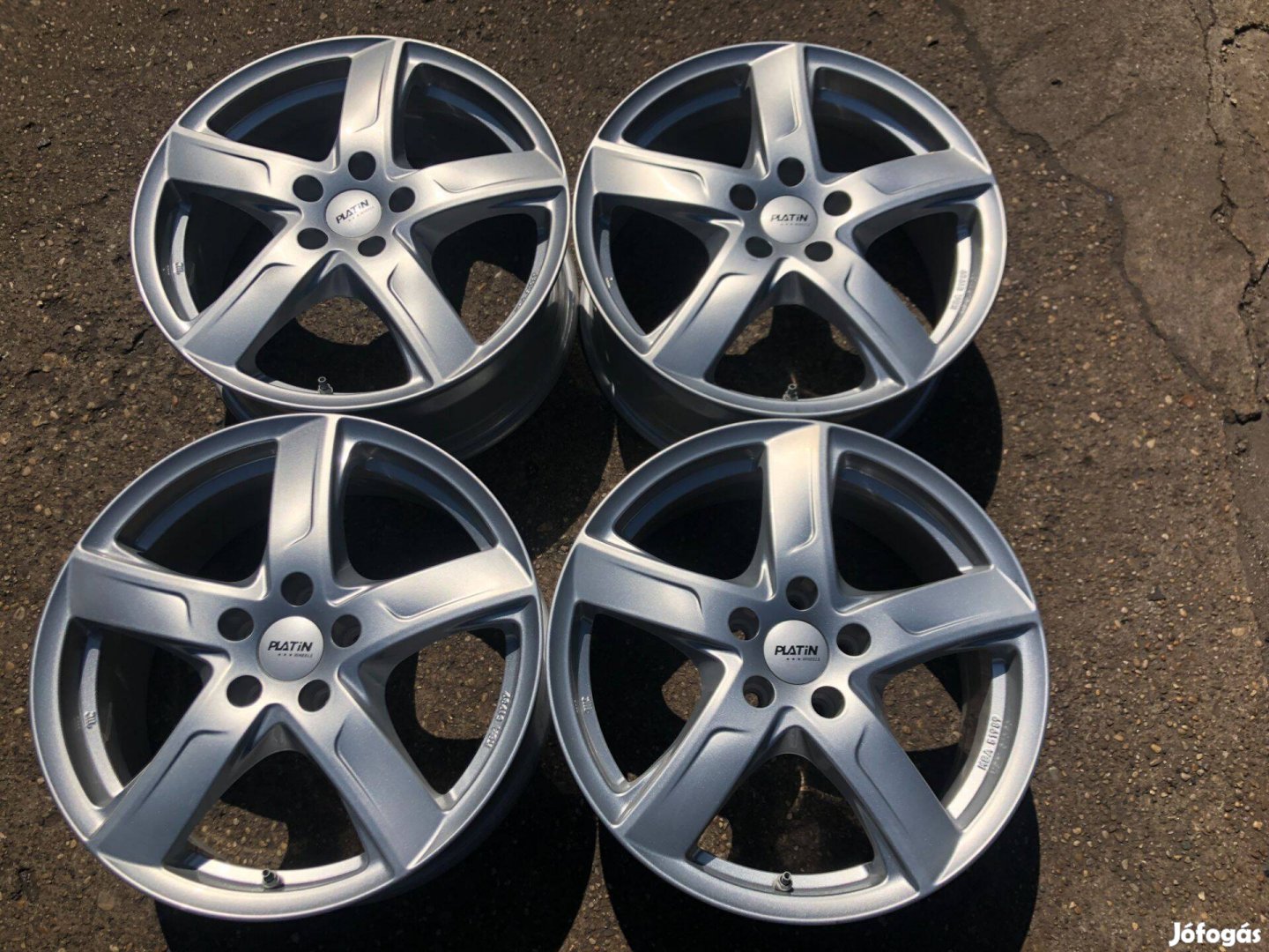 4db Platin 17" Ford - Volvo alufelni. (3950)