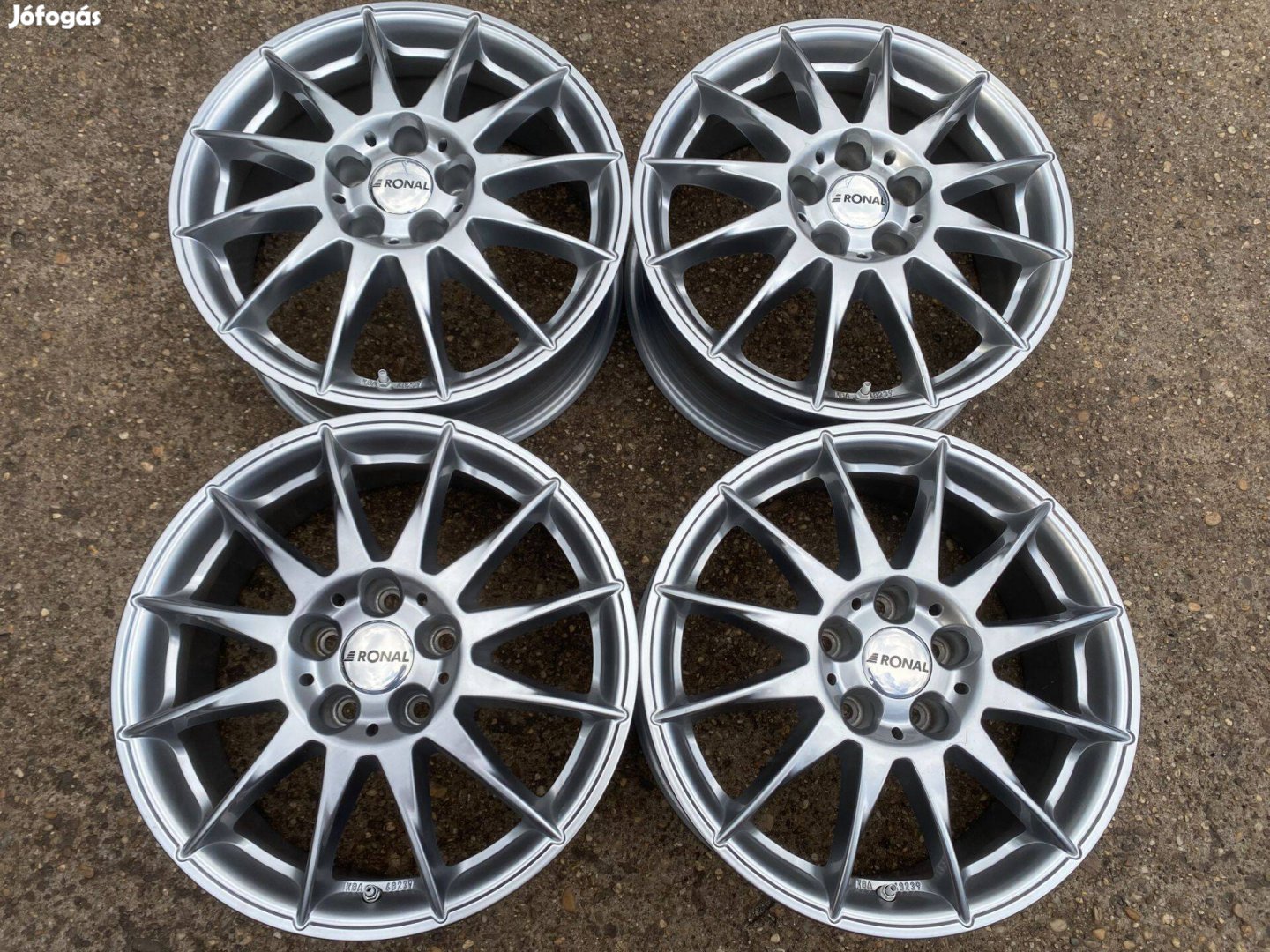 4db Ronal 17" VW - Skoda alufelni. (4001)