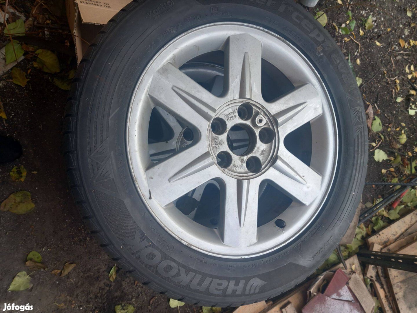 4db Téli gumi eladó 215/55 R16-ös könyüfém felnivel