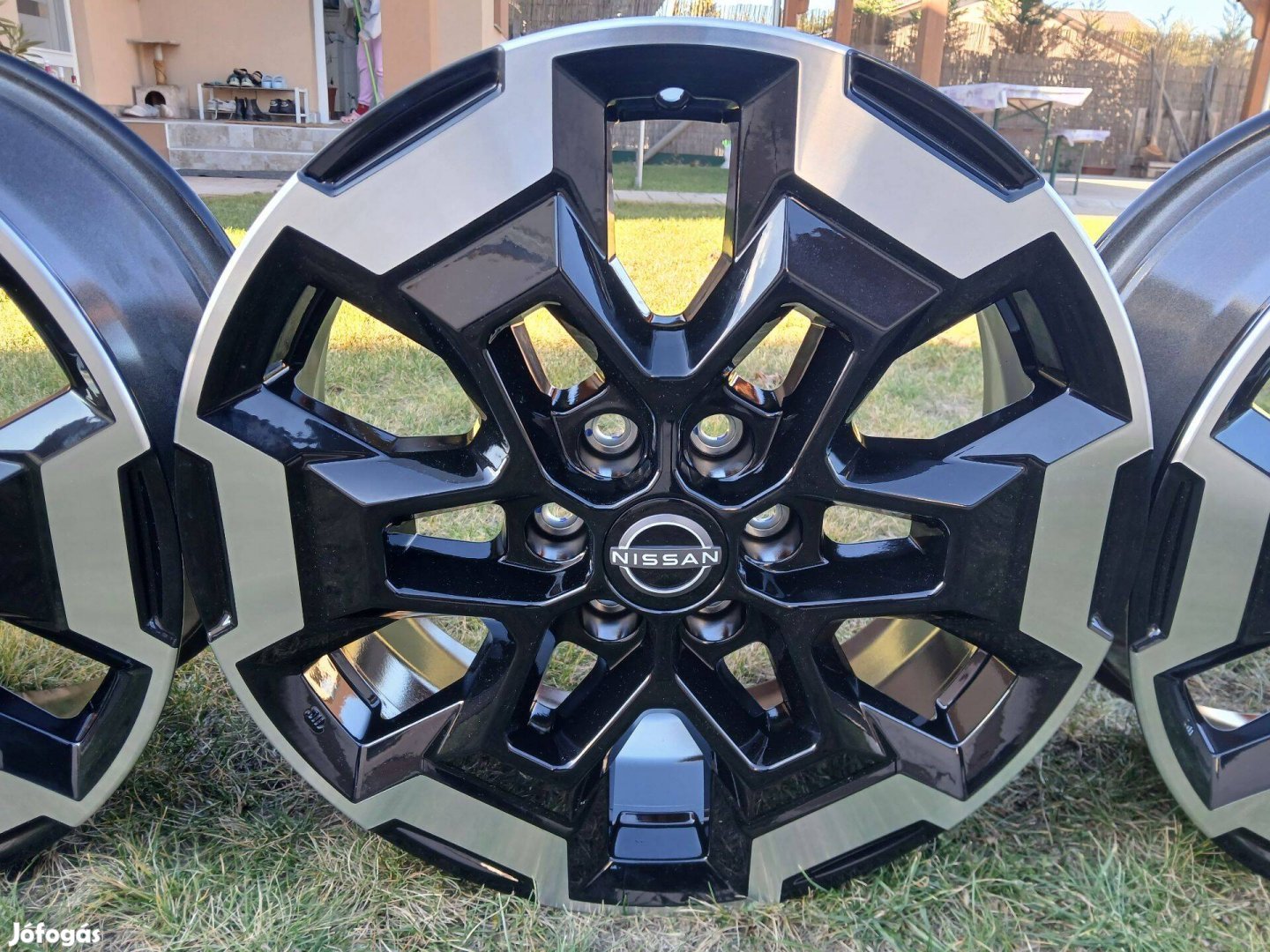 4db Új 0km gyári Nissan Navara alufelni felni 18" 6x114.3